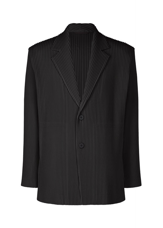 KERSEY PLEATS、メンズ_ジャケット&コート_ジャケット＆ブルゾン、ブラック