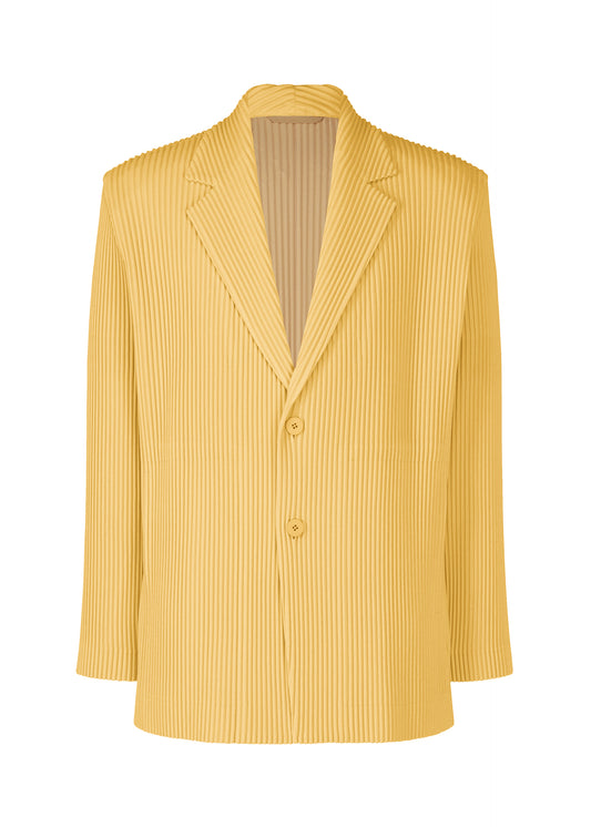 KERSEY PLEATS、メンズ_ジャケット&コート_ジャケット＆ブルゾン、イエロー