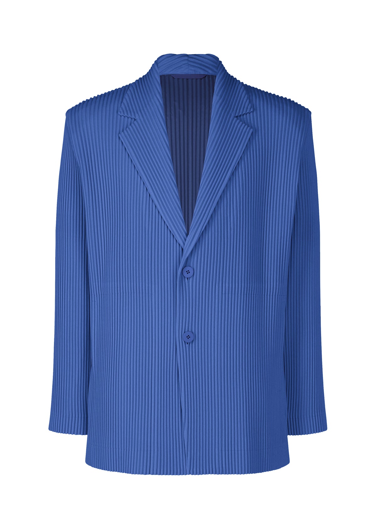 KERSEY PLEATS、メンズ_ジャケット&コート_ジャケット＆ブルゾン、ブルー