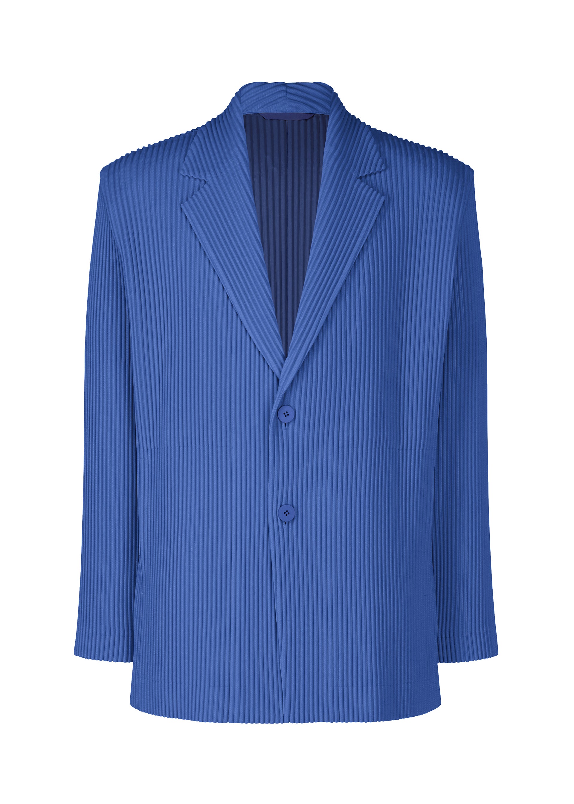 KERSEY PLEATS、メンズ_ジャケット&コート_ジャケット＆ブルゾン、ブルー