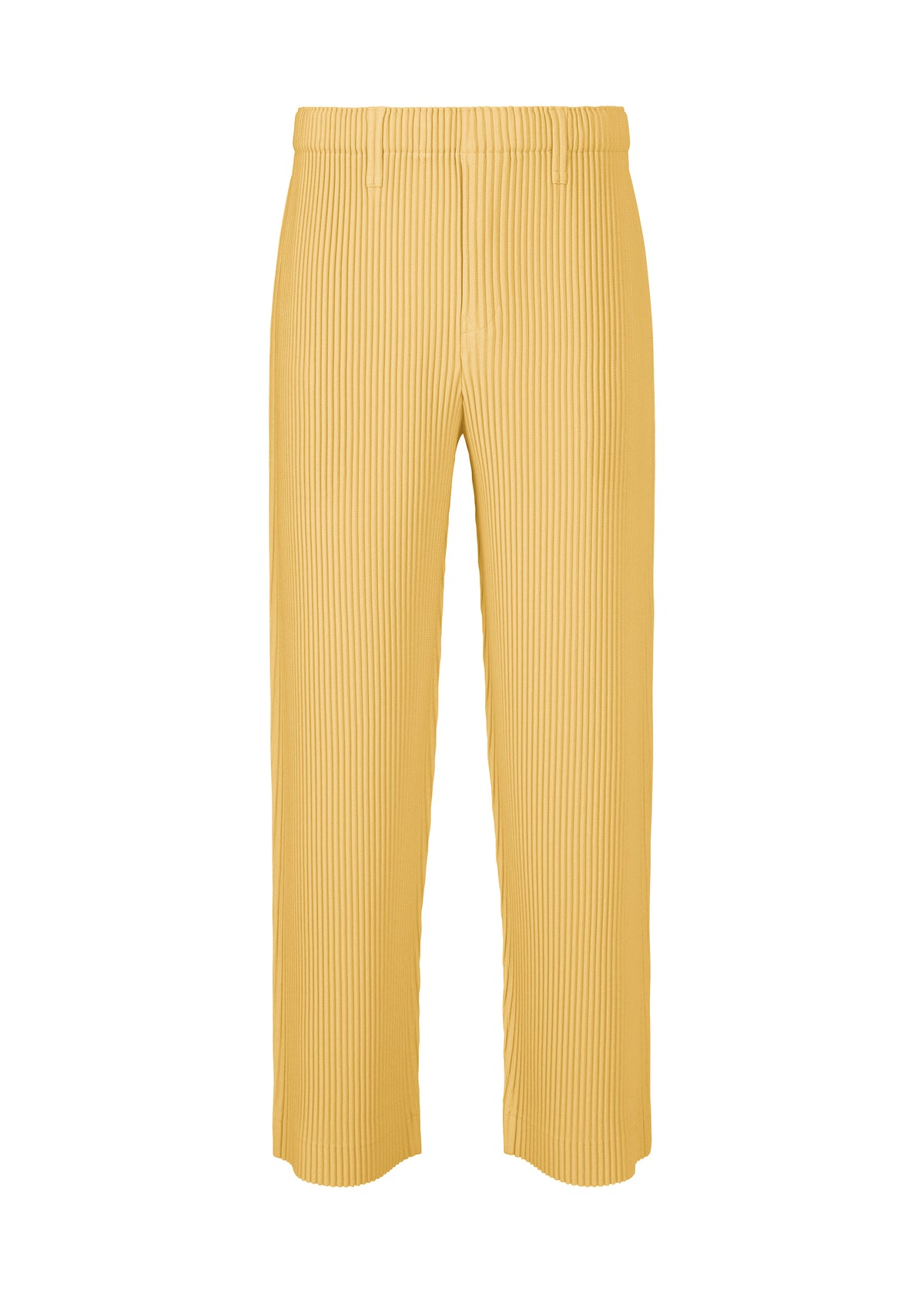 KERSEY PLEATS、メンズ_パンツ、イエロー