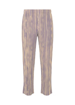 BRUSHSTROKE STRIPE、メンズ_パンツ、パープル