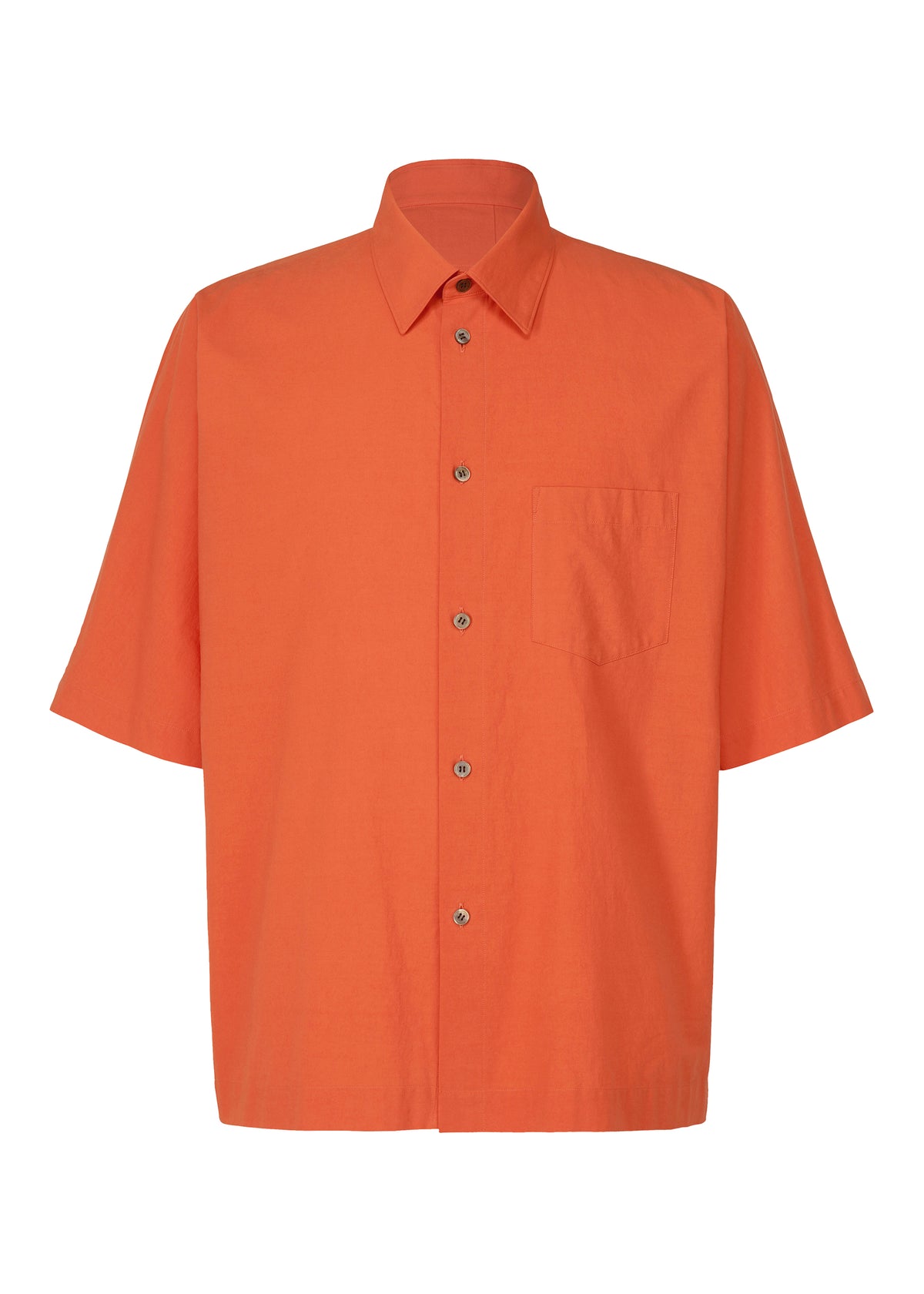 STREAMLINE SHIRT、メンズ_トップス_シャツ、オレンジ