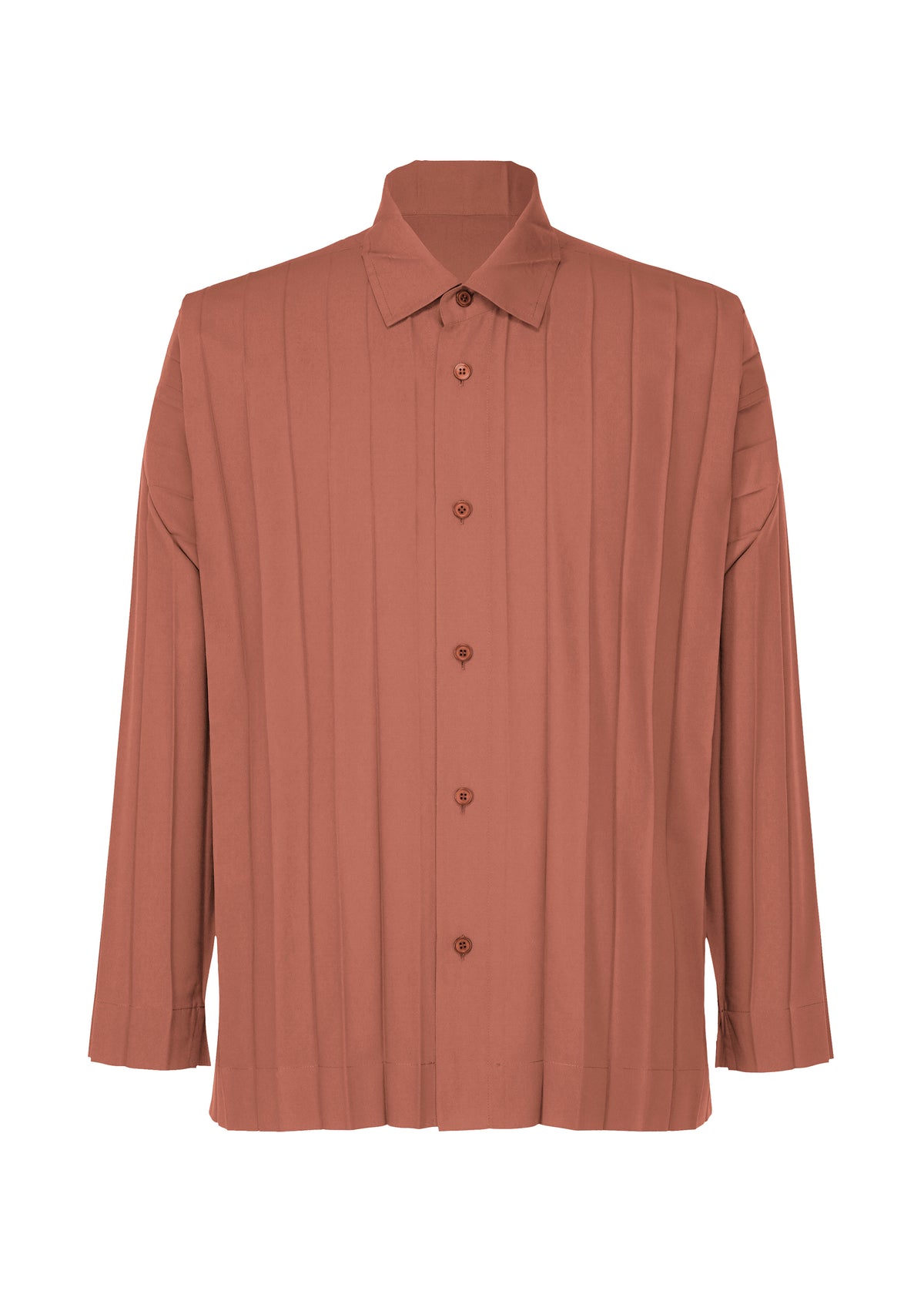 EDGE SHIRT、メンズ_トップス_シャツ、ブラウン