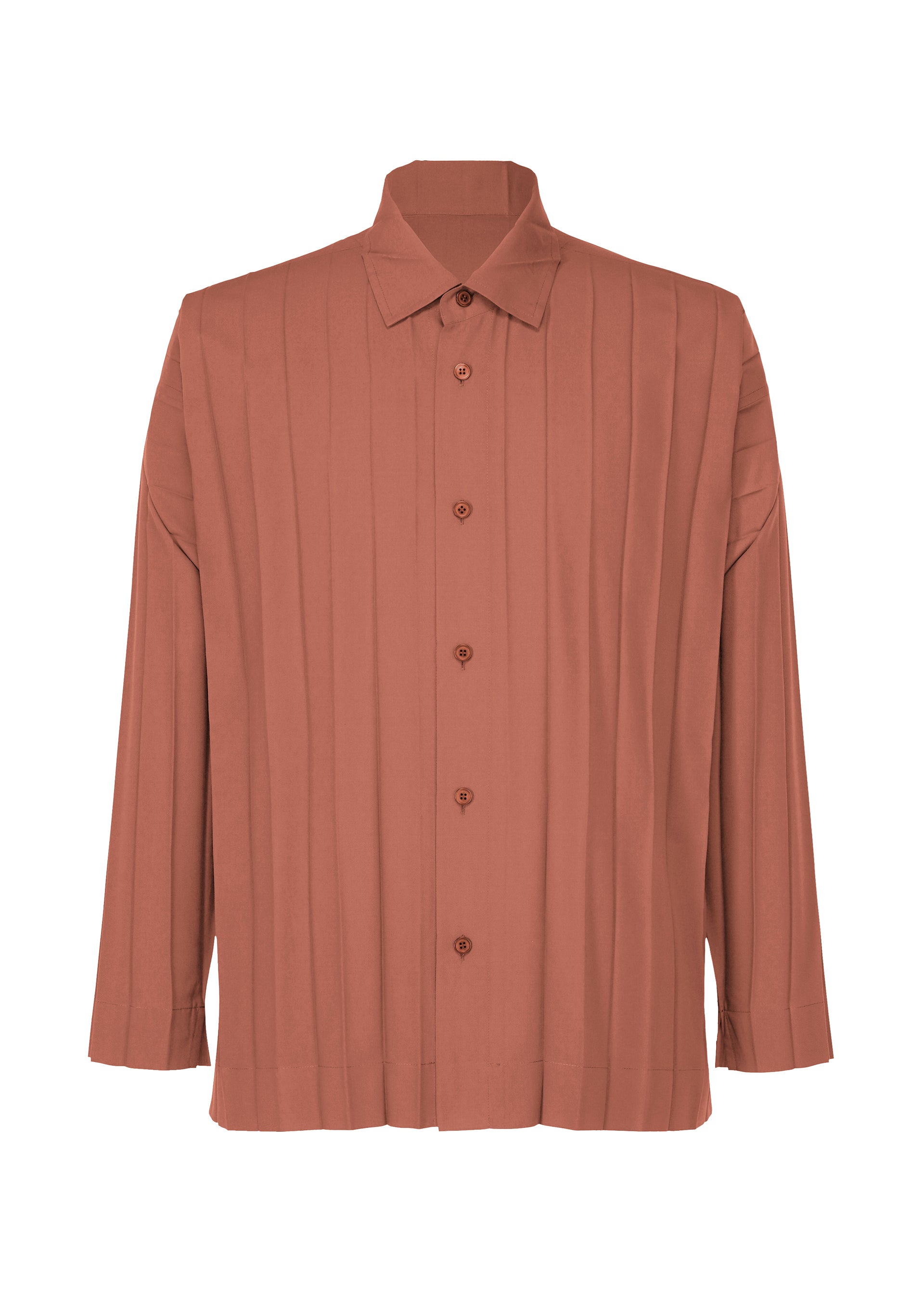 EDGE SHIRT、メンズ_トップス_シャツ、ブラウン