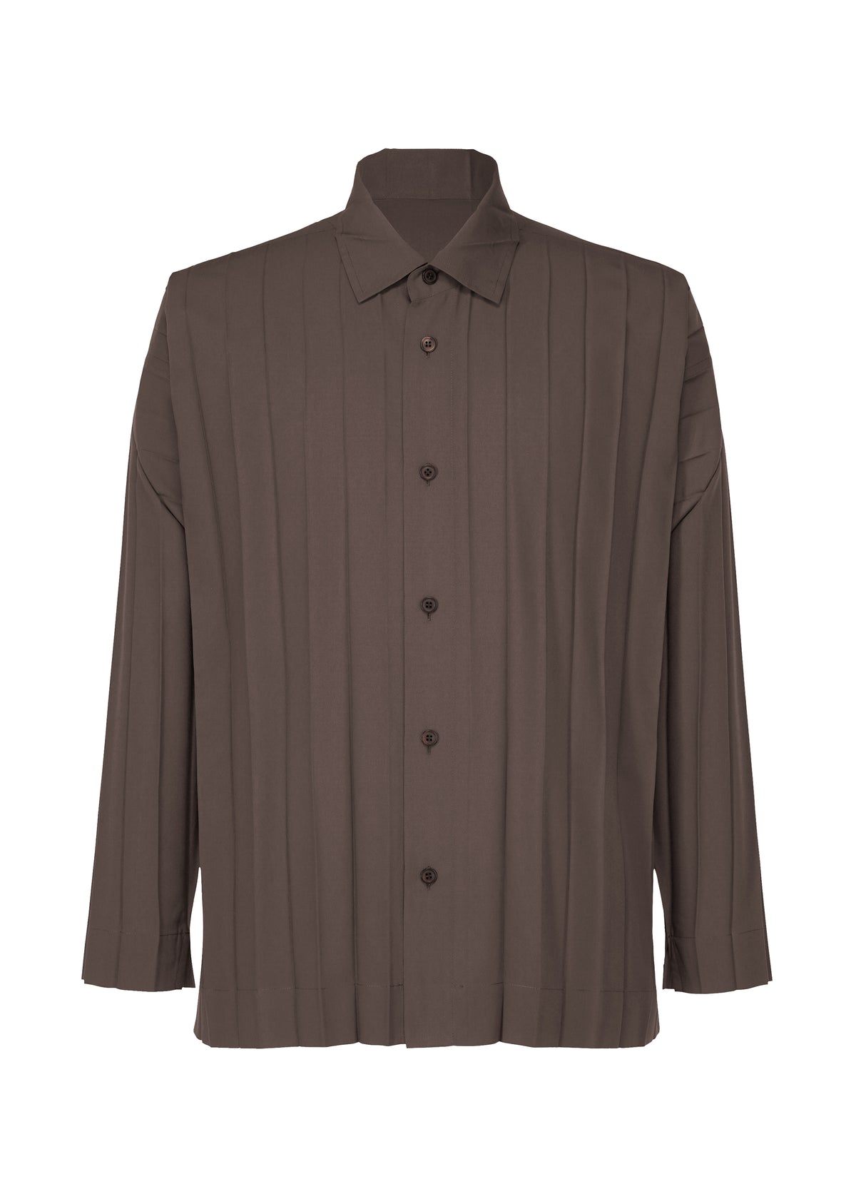 EDGE SHIRT、メンズ_トップス_シャツ、ブラウン