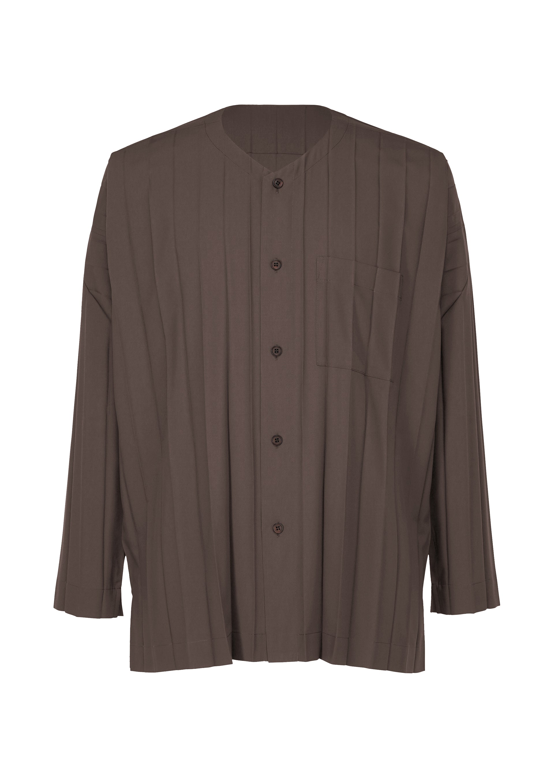 EDGE SHIRT、メンズ_トップス_シャツ、ブラウン