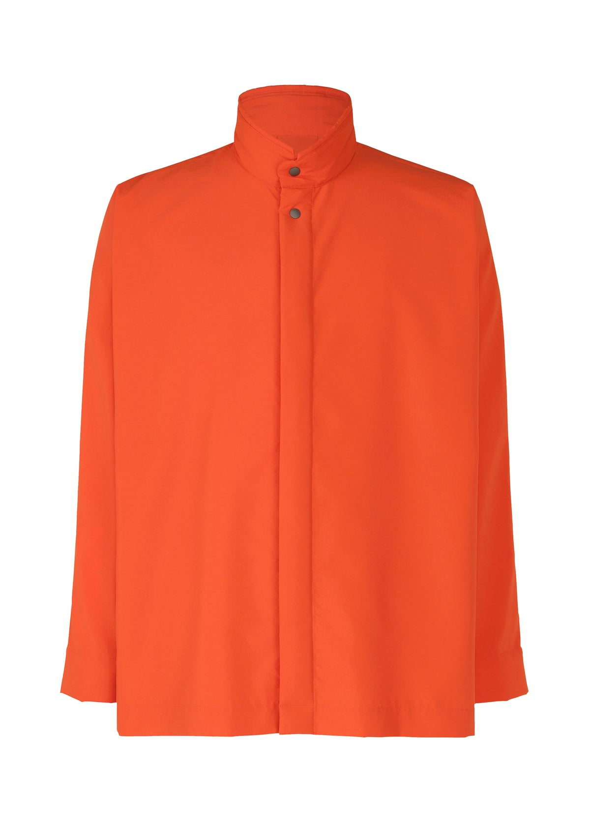 PADDED RIM SHIRT、メンズ_トップス_シャツ、オレンジ