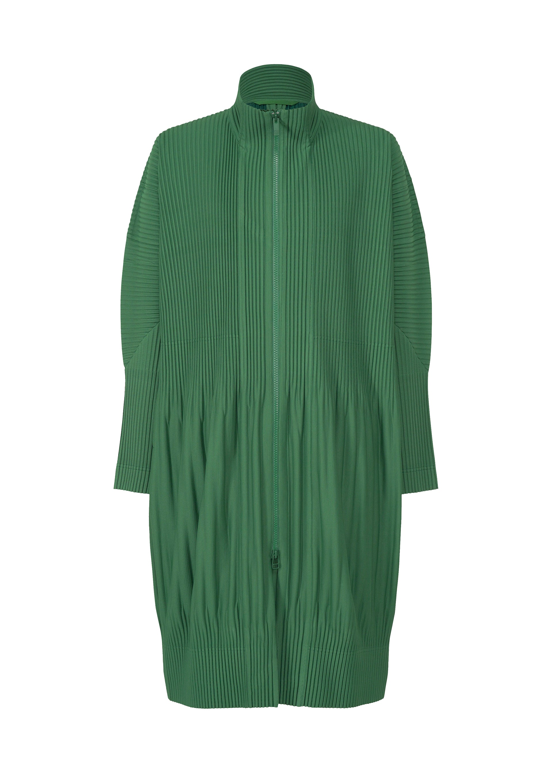 HOMMEPLISSE ISSEY MIYAKE WOOL LIKEコート緑系3 HOMMEPLISSE ISSEY MIYAKE WOOL LIKEコート緑系3 HOMMEPLISSE