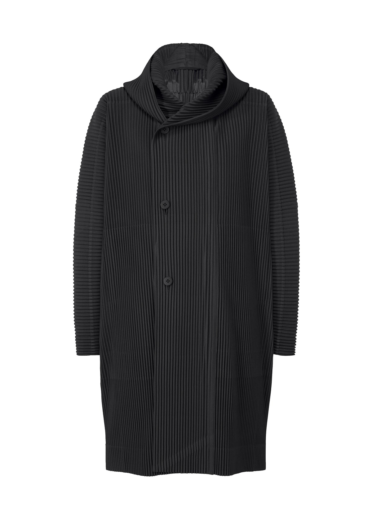 MONTHLY COLORS : DECEMBER、メンズ_ジャケット&コート_コート、ブラック