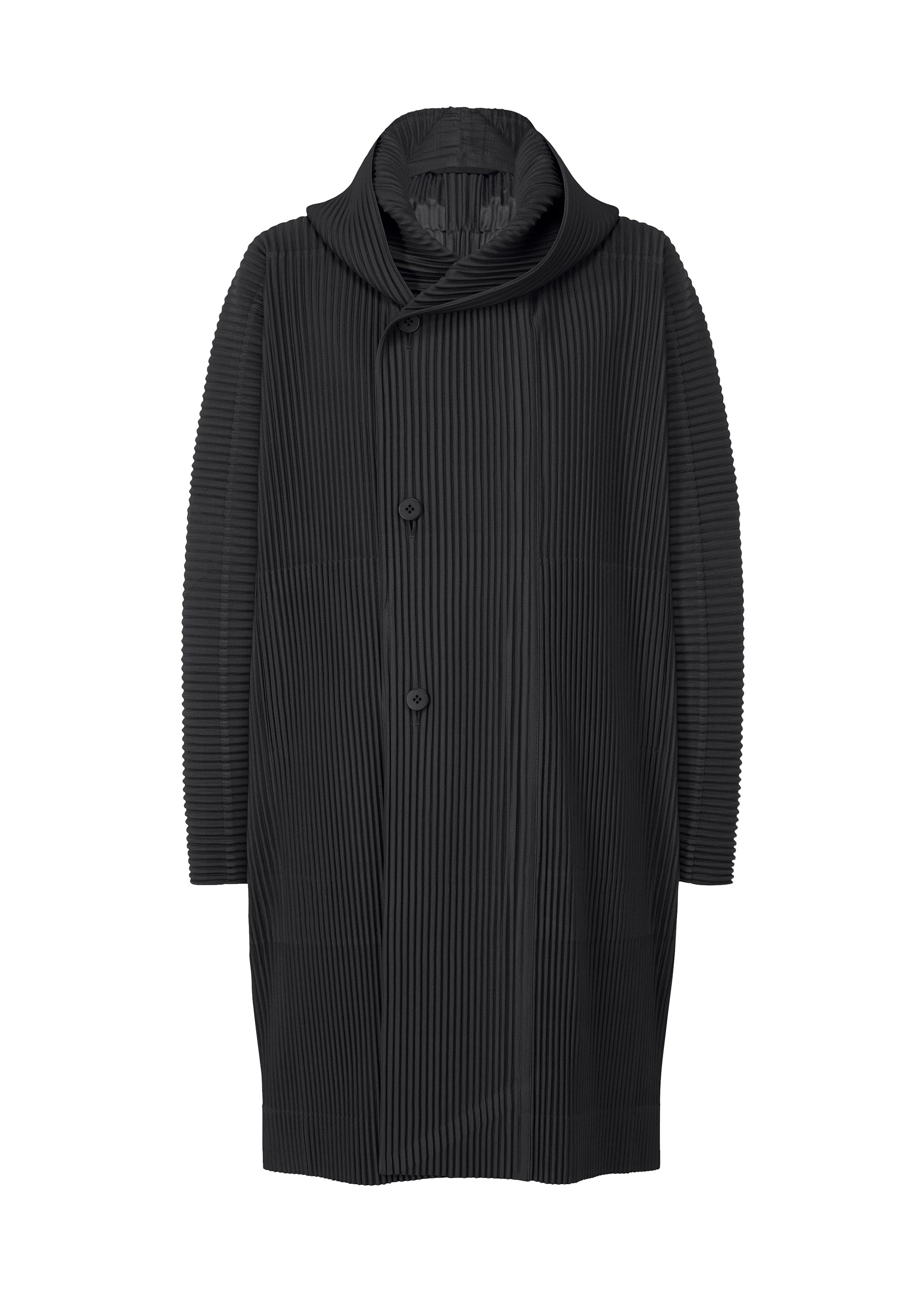 MONTHLY COLORS : DECEMBER、メンズ_ジャケット&コート_コート、ブラック