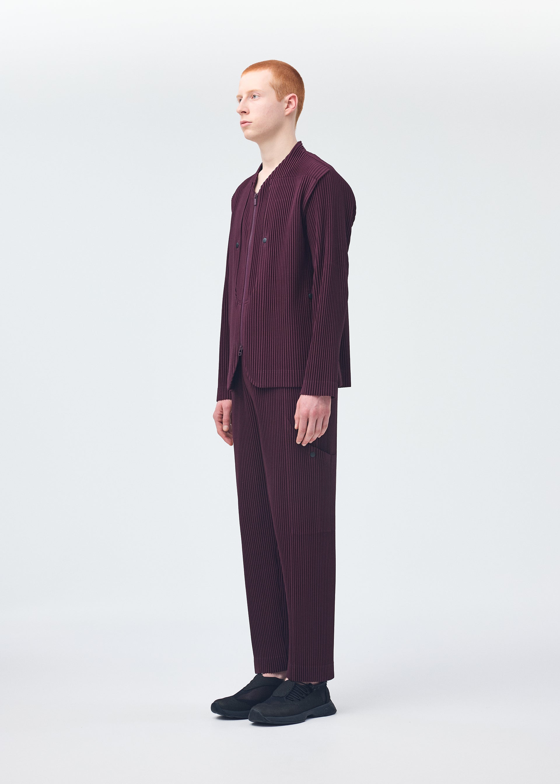 ISSEY MIYAKE ジャケット ジャンパー シワ加工 絞り TYPE-S BASICS – isseymiyake.com