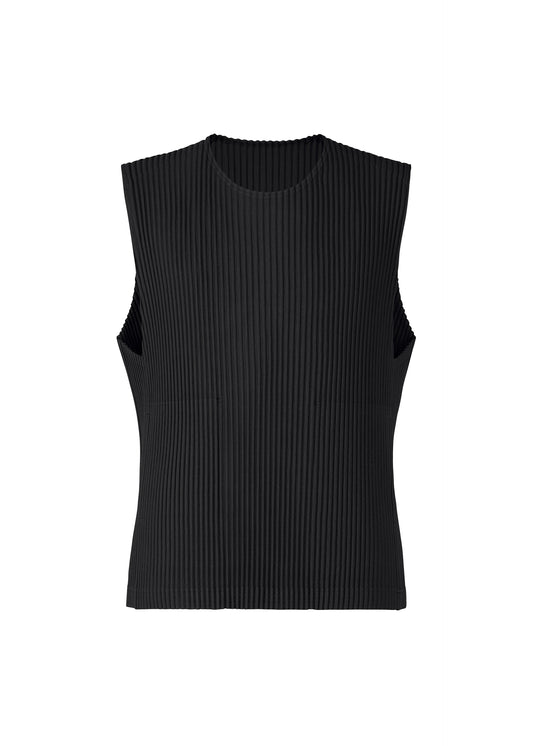 TAILORED PLEATS 2、メンズ_トップス_ベスト、ブラック