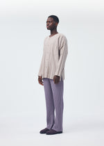 PLEATS BOTTOMS 1、メンズ_パンツ、着用画像2