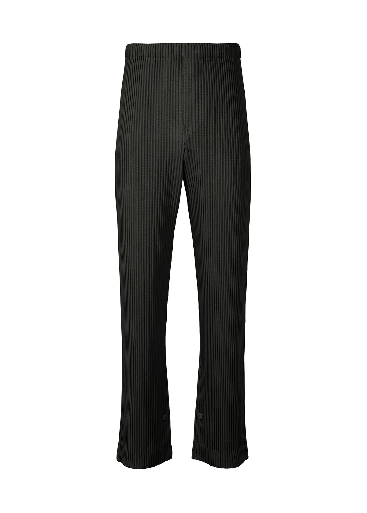 PLEATS BOTTOMS 1、メンズ_パンツ、ブラック