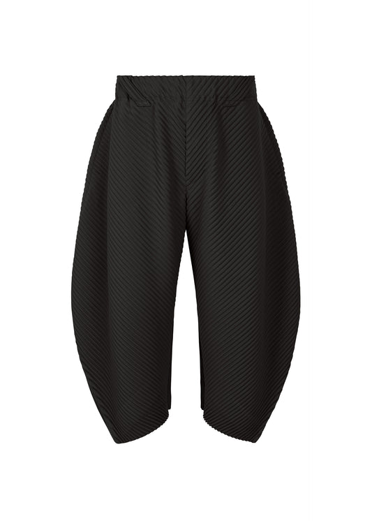 PLEATS BOTTOMS 1、メンズ_パンツ、ブラック