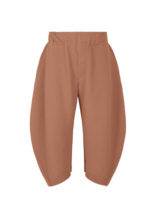 PLEATS BOTTOMS 1、メンズ_パンツ、レッド