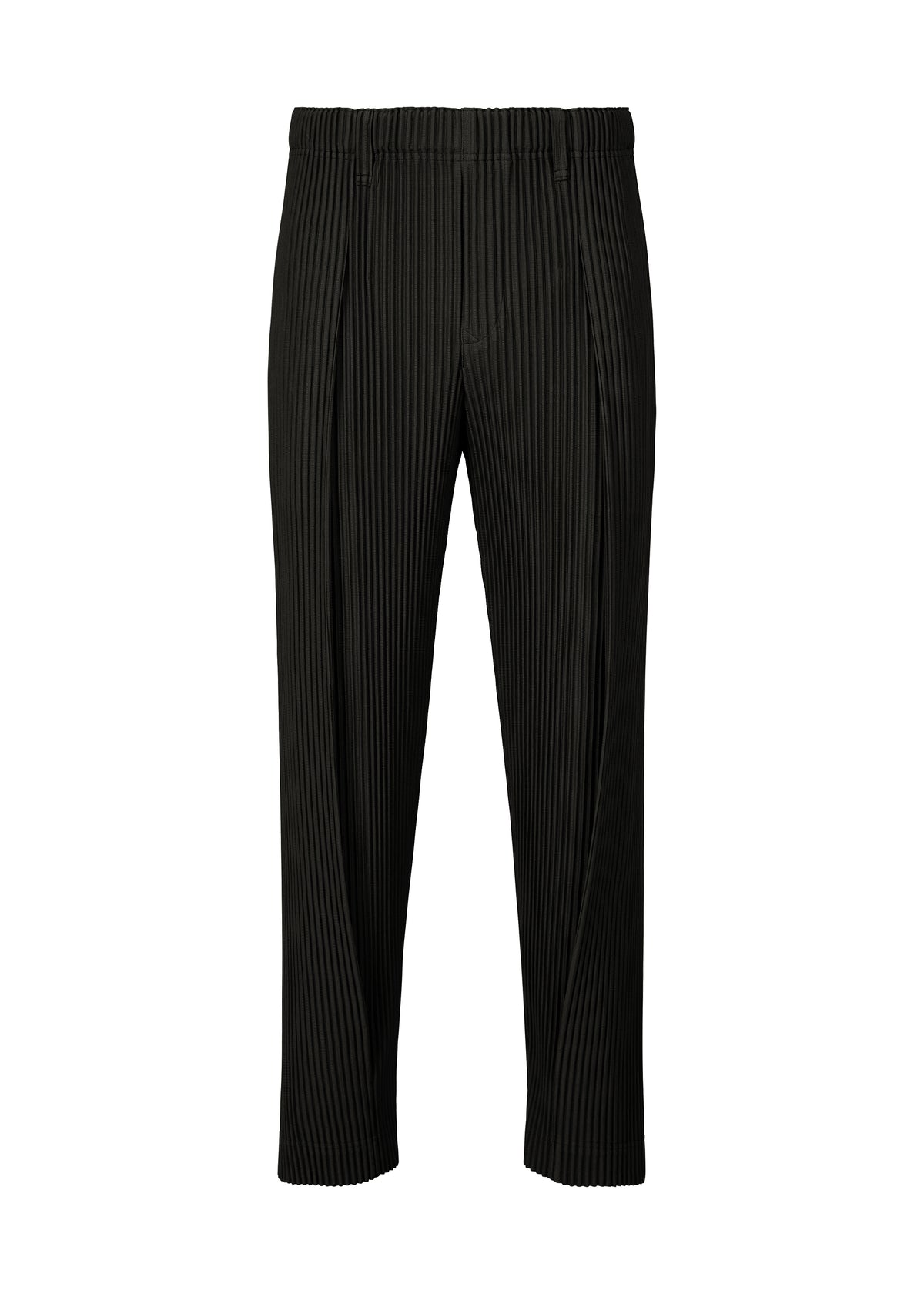 TAILORED PLEATS 1、メンズ_パンツ、ブラック