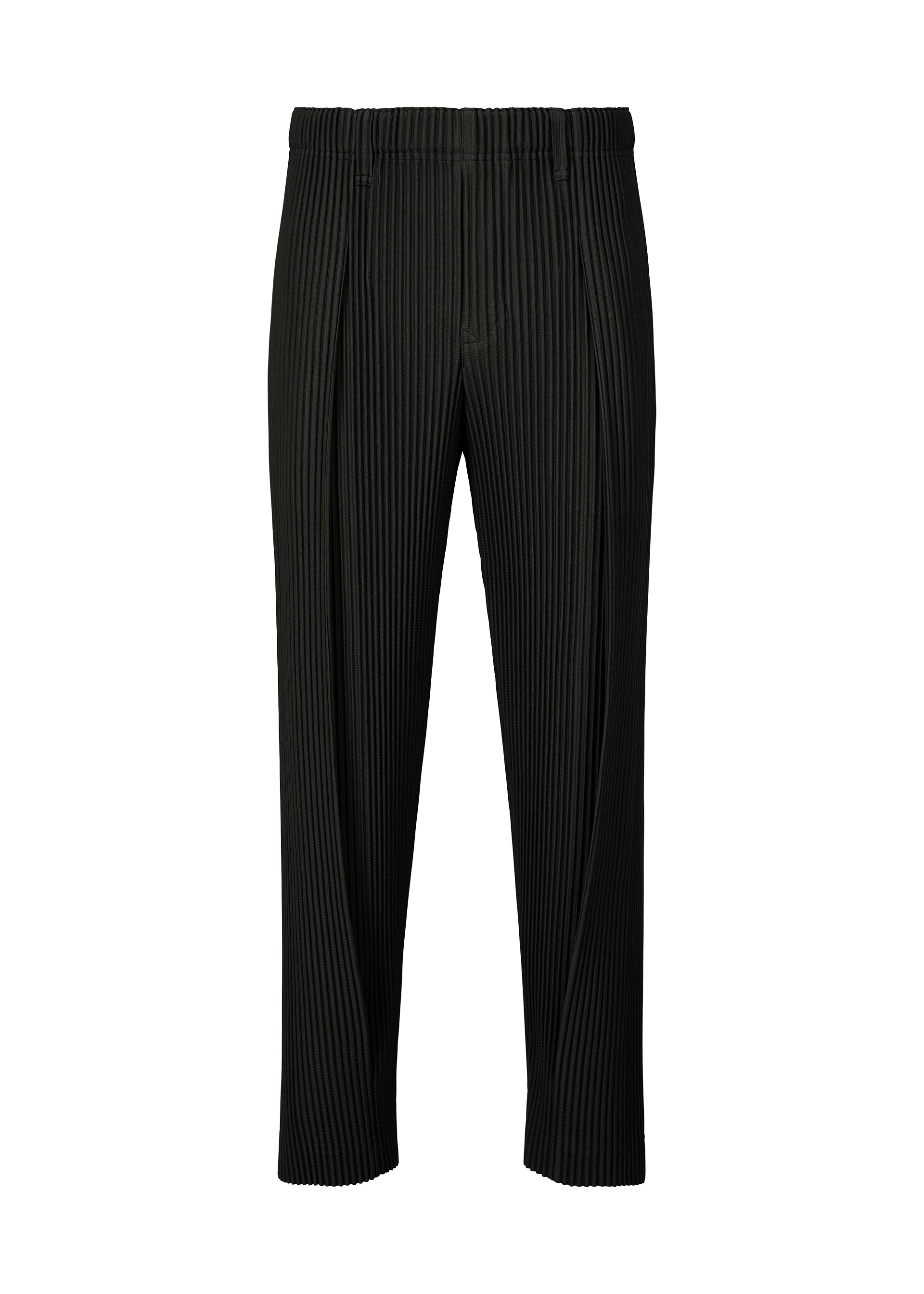 TAILORED PLEATS 1、メンズ_パンツ、ブラック