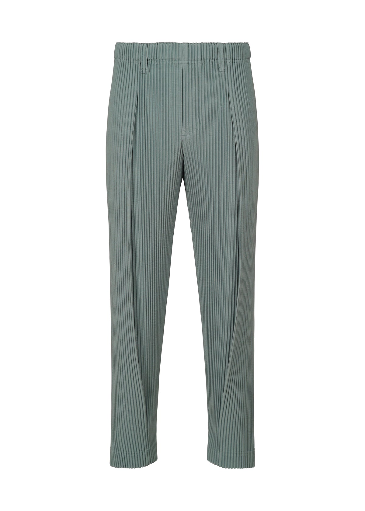 TAILORED PLEATS 1、メンズ_パンツ、ブルー