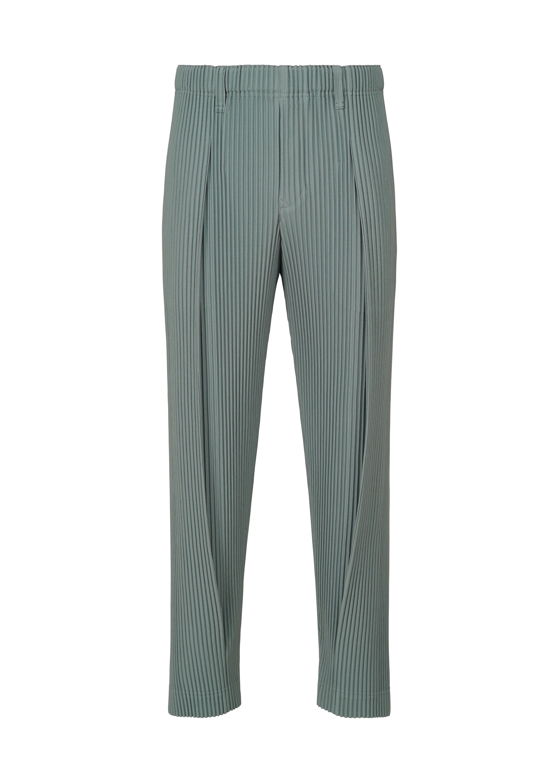 TAILORED PLEATS 1、メンズ_パンツ、ブルー