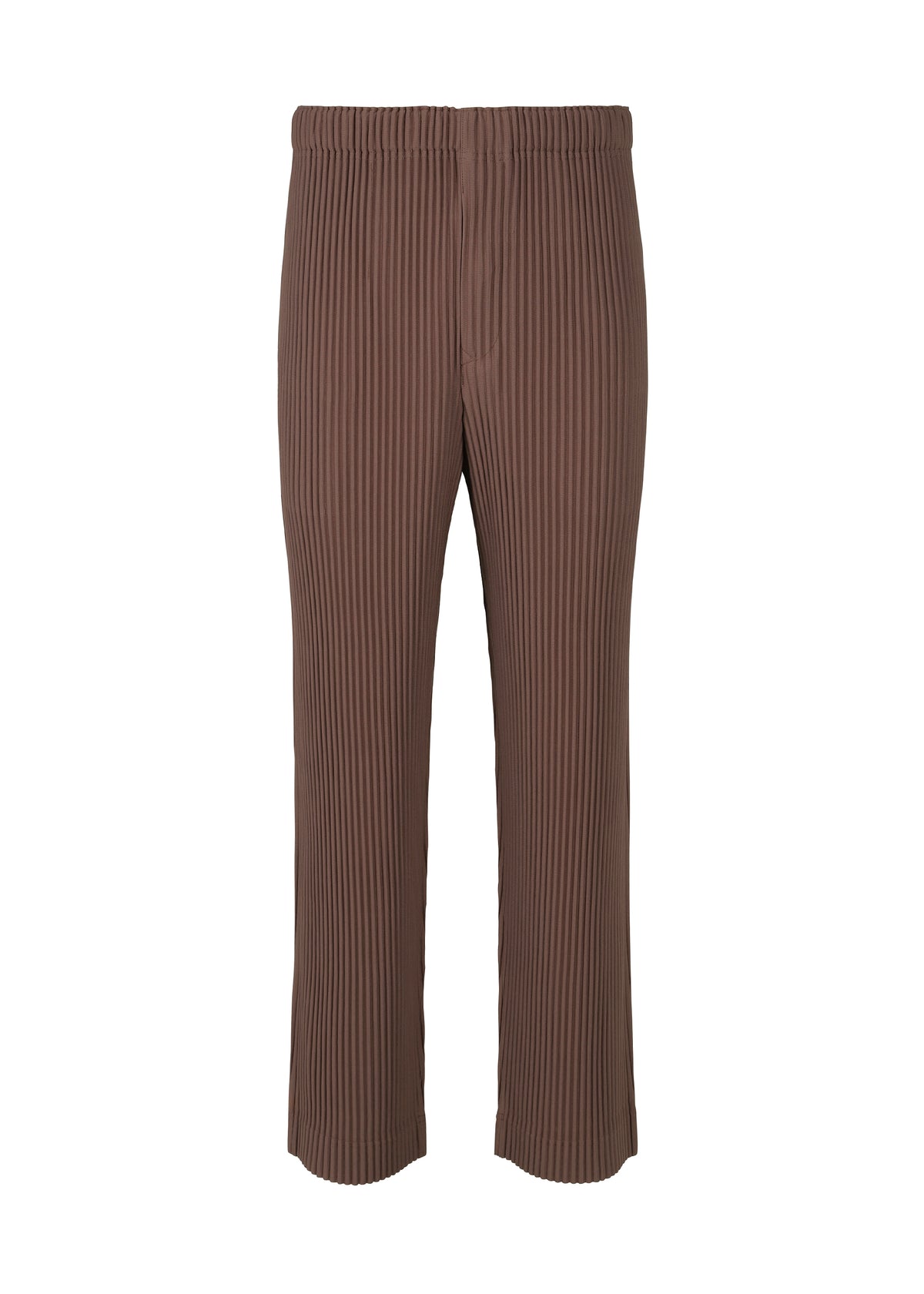 COLOR PLEATS、メンズ_パンツ、ブラウン
