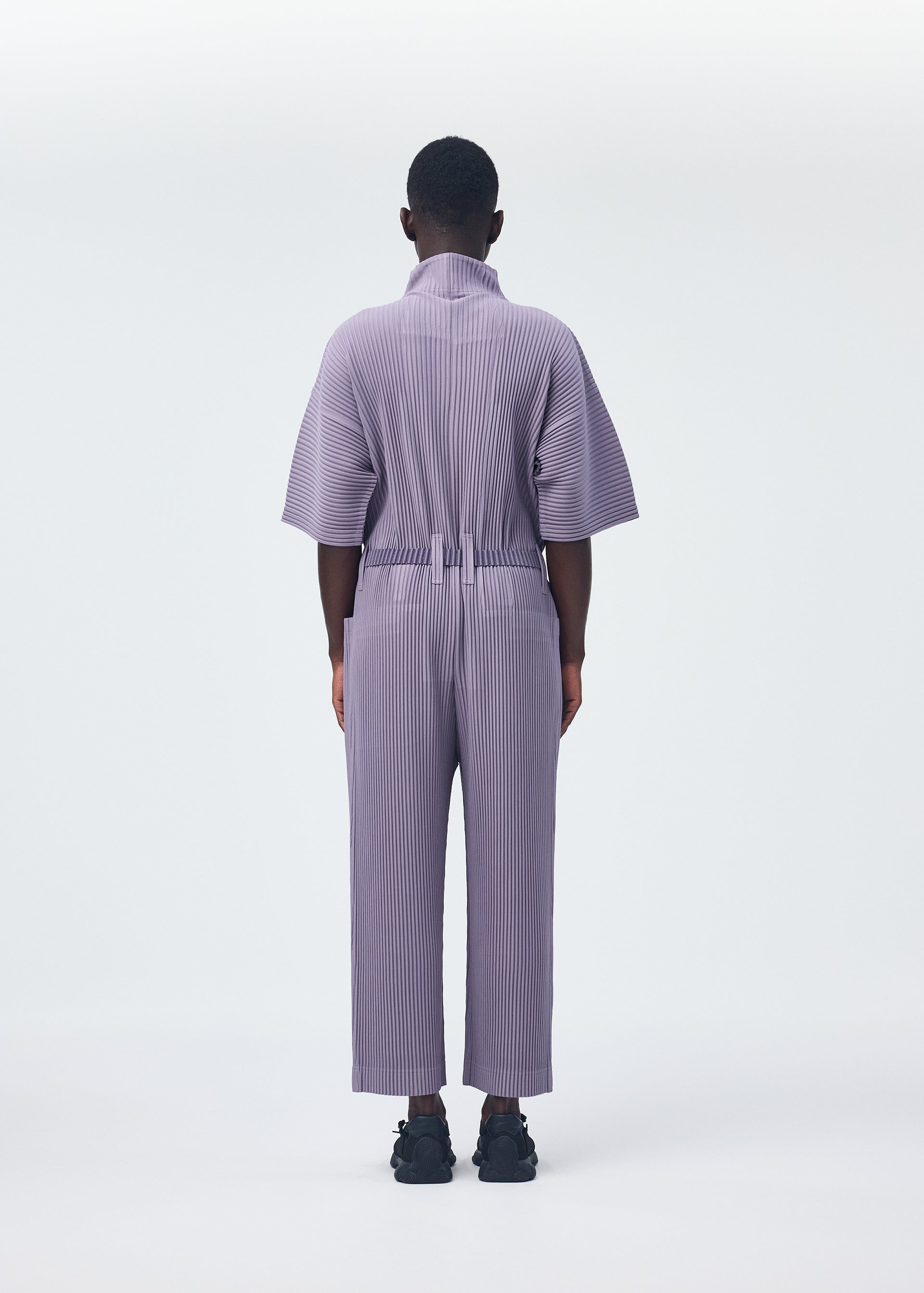 PLEATS BOTTOMS 1、メンズ_ジャンプスーツ、着用画像3