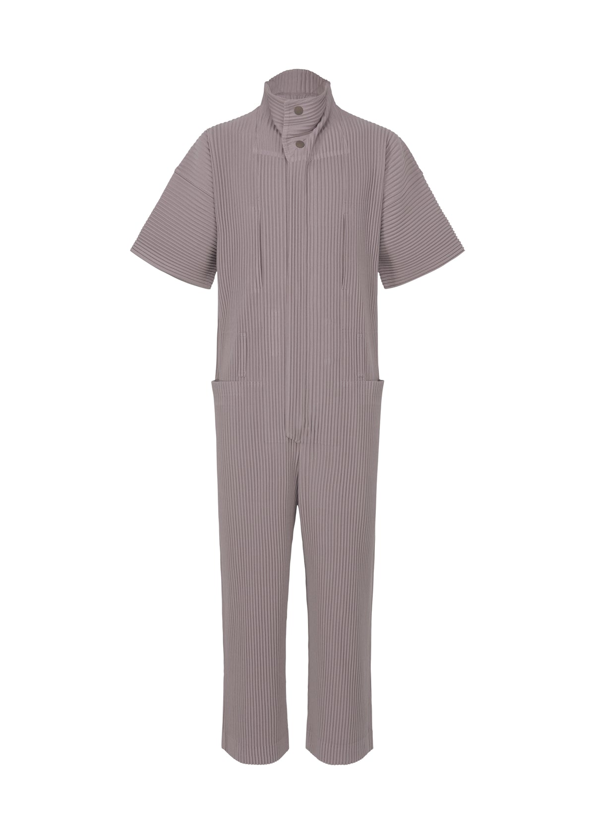 PLEATS BOTTOMS 1、メンズ_ジャンプスーツ、パープル