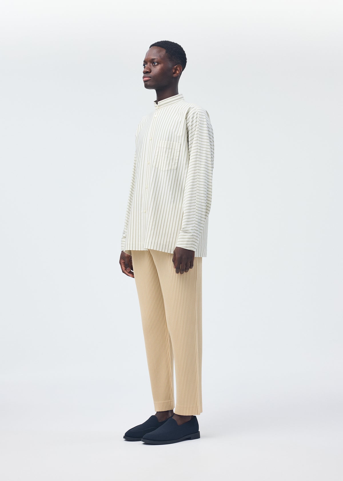 STRIPE JERSEY SHIRT、メンズ_トップス_シャツ、着用画像2