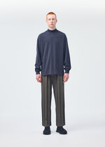 Black Turtleneck Top、メンズ_トップス_トップ、着用画像1