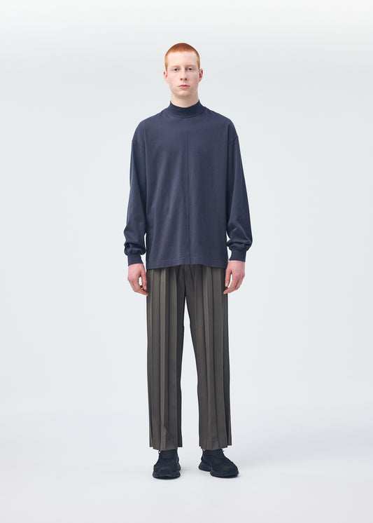 Black Turtleneck Top、メンズ_トップス_トップ、着用画像1