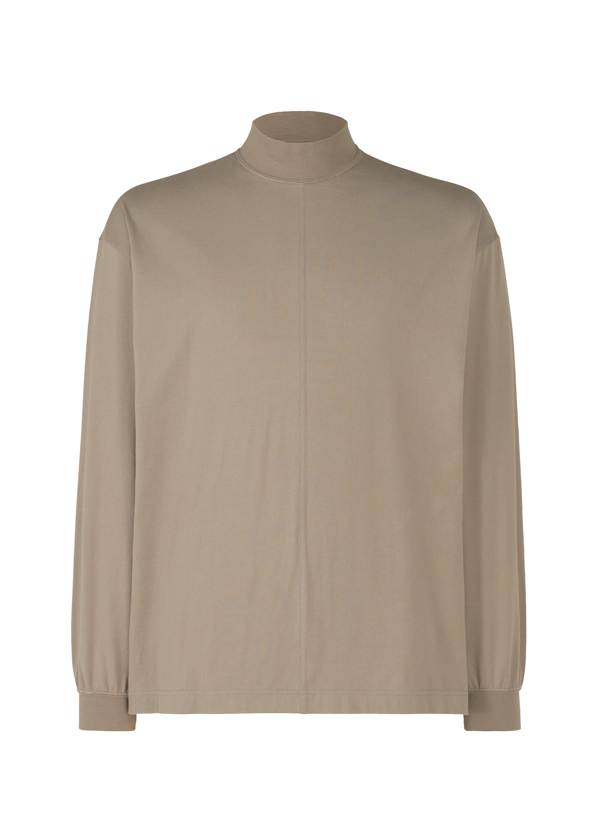 Black Turtleneck Top、メンズ_トップス_トップ、ブラック