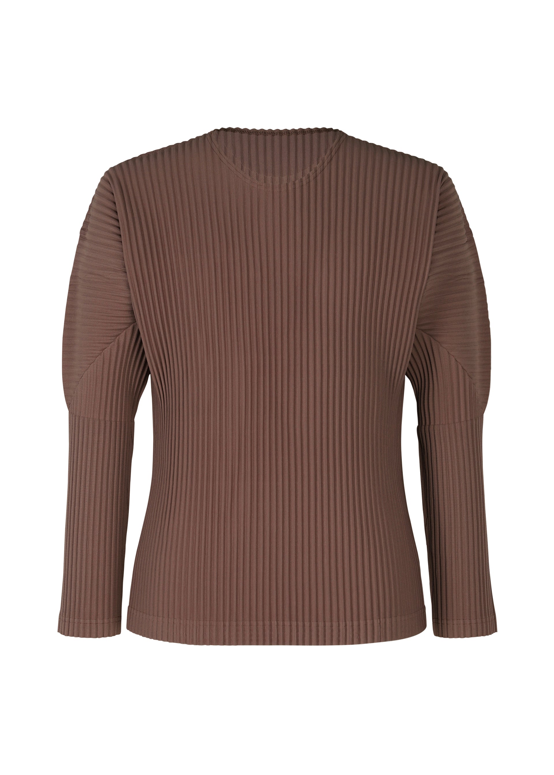 COLOR PLEATS、メンズ_トップス_トップ、ブラウン