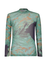 AGATE SHEER、メンズ_トップス_トップ、グリーン