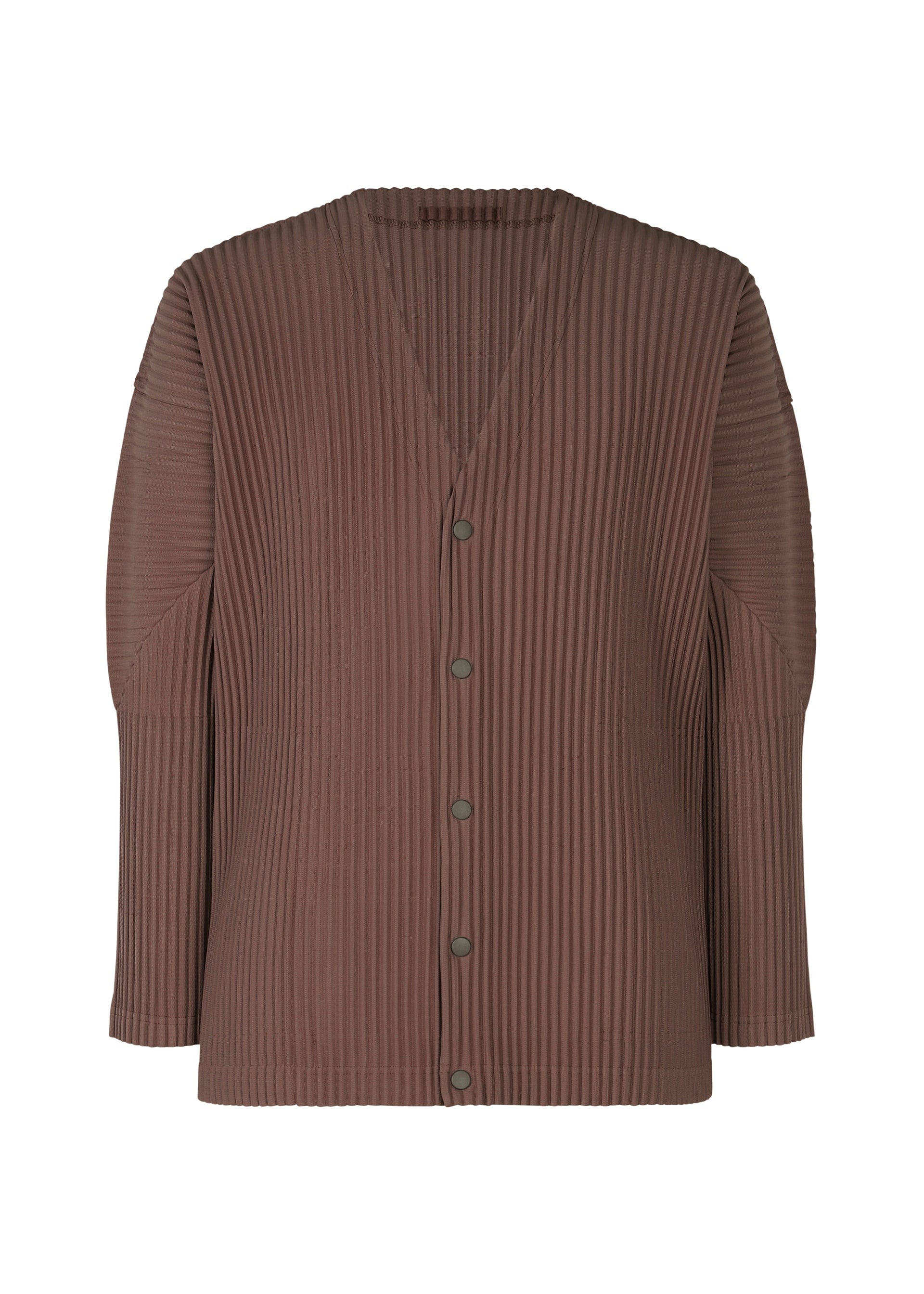 COLOR PLEATS、メンズ_トップス_カーディガン、ブラウン