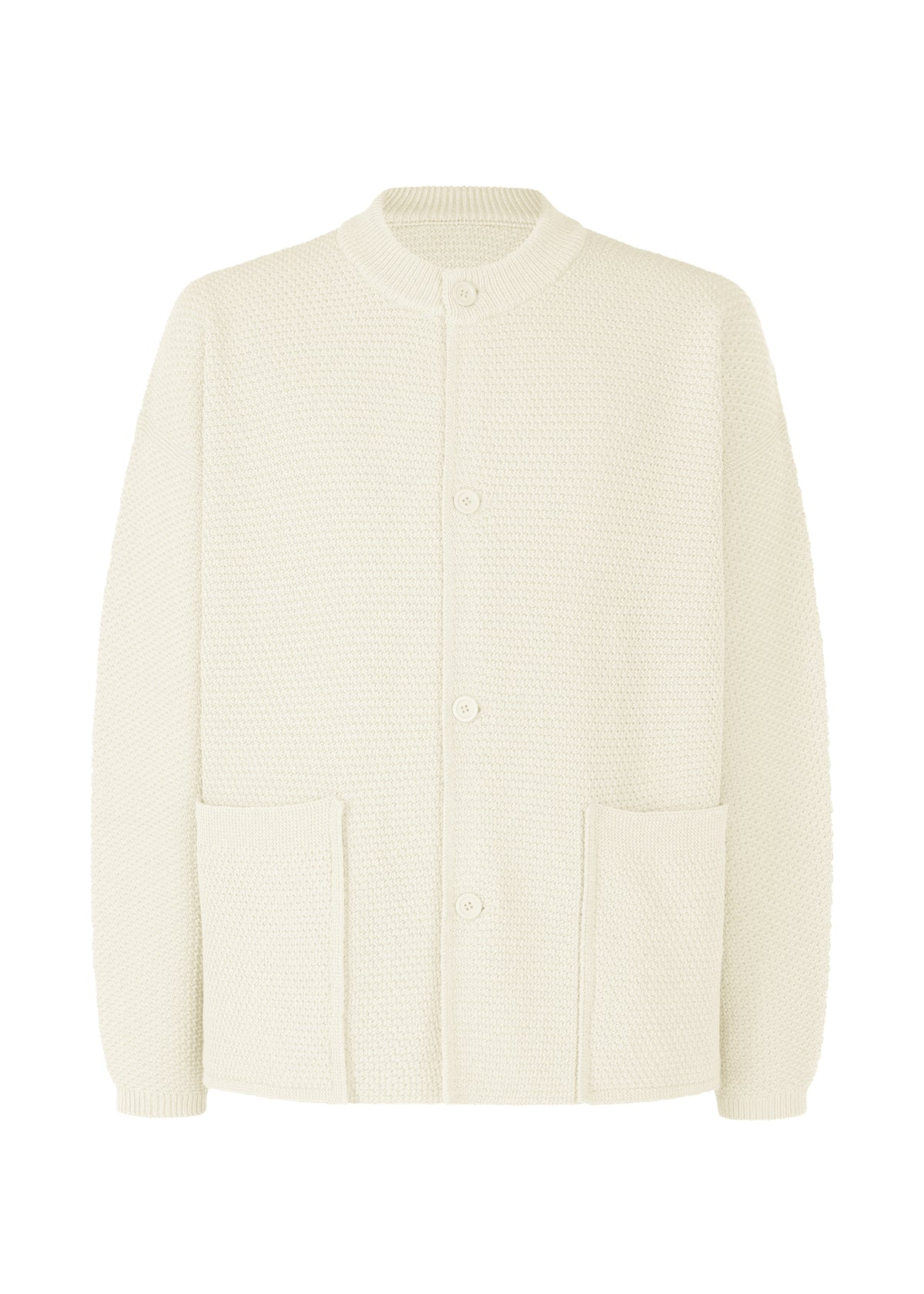 RUSTIC KNIT、メンズ_ニット、ホワイト