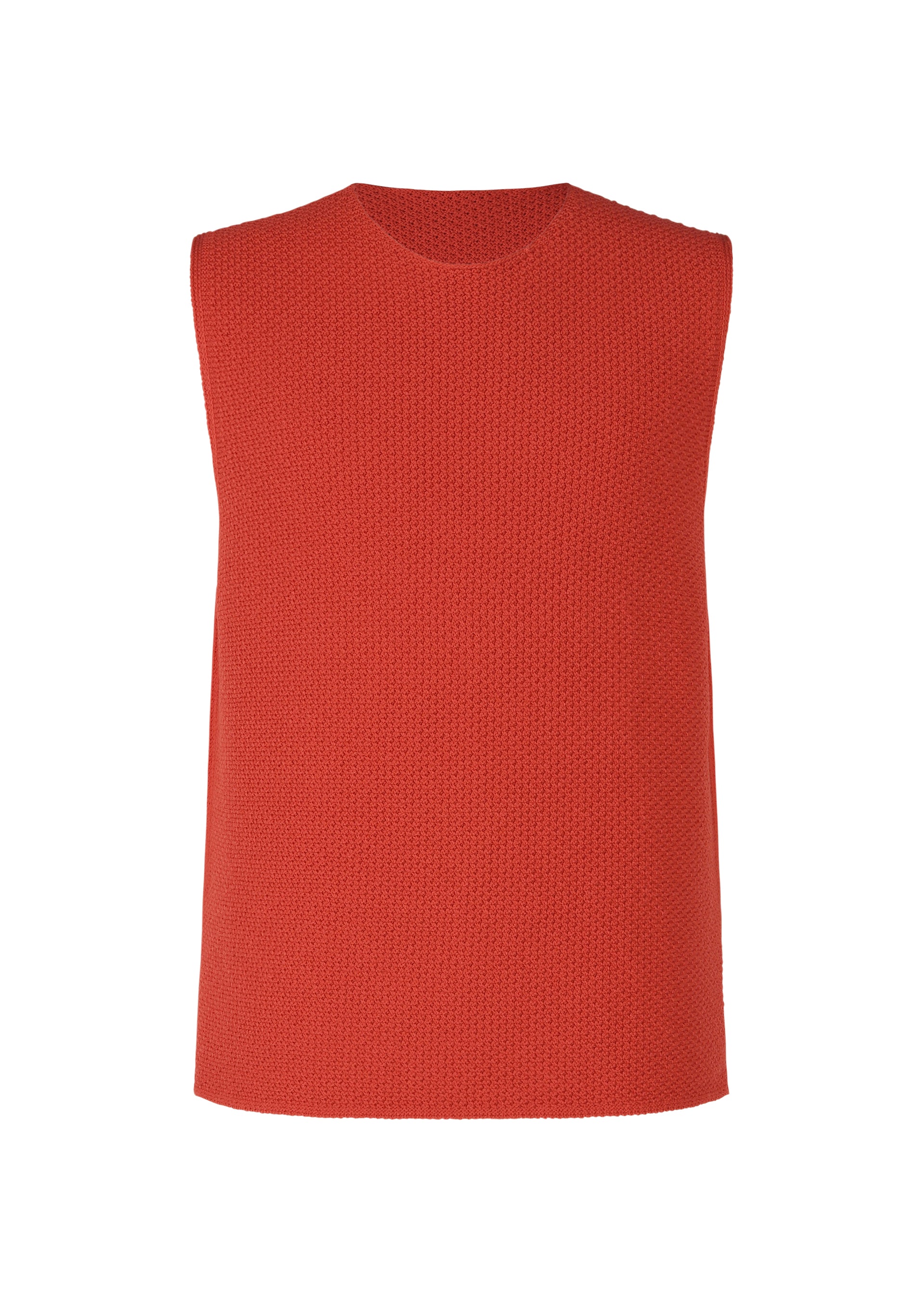 RUSTIC KNIT、メンズ_ニット、レッド