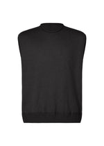 HP CASHMERE、メンズ_ニット、ブラック