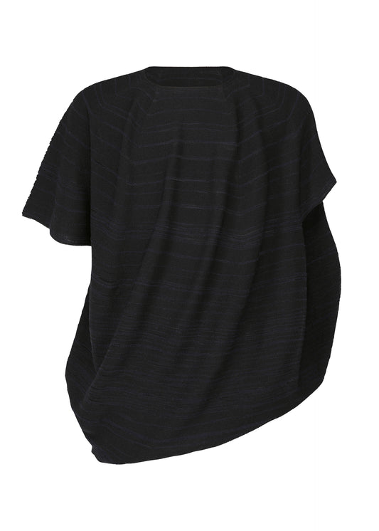 MARBLING KNIT、メンズ_ニット、ネイビー