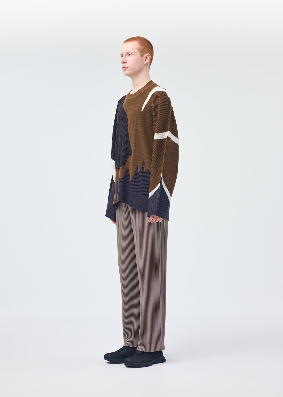AGATE KNIT、メンズ_ニット、着用画像2