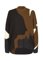 AGATE KNIT、メンズ_ニット、ブラウン