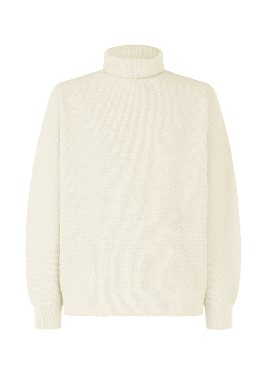RUSTIC KNIT、メンズ_ニット、ホワイト