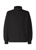 RUSTIC KNIT、メンズ_ニット、ブラック
