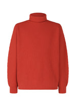 RUSTIC KNIT、メンズ_ニット、レッド