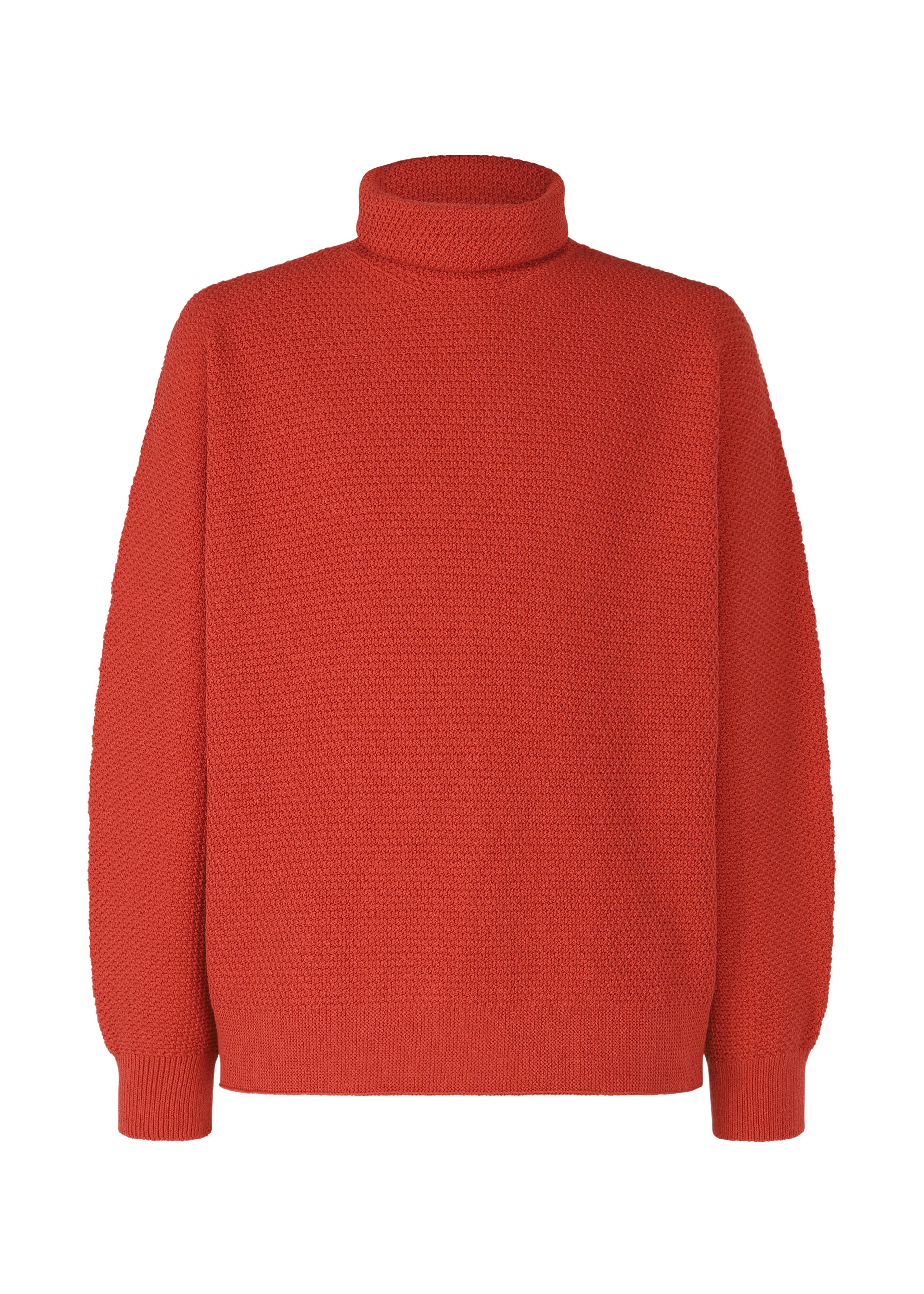RUSTIC KNIT、メンズ_ニット、レッド