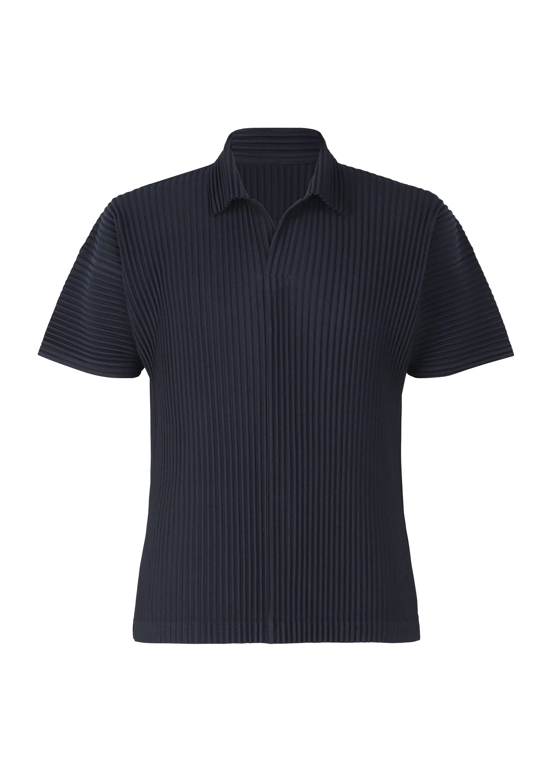 ISSEY MIYAKE 幾何学模様 ブラックポロシャツ TYPE-K 003-3 – isseymiyake.com