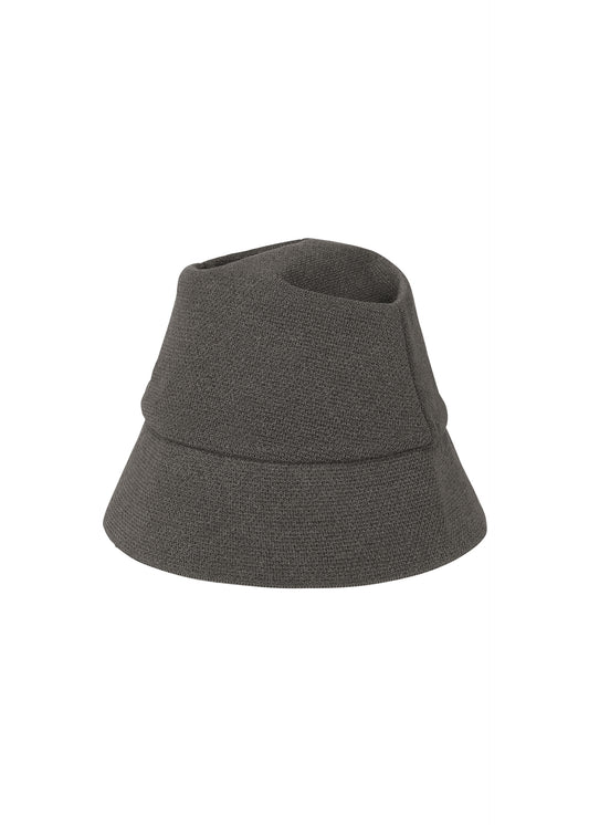 WASHI BUCKET HAT、メンズ_ニット、グレー
