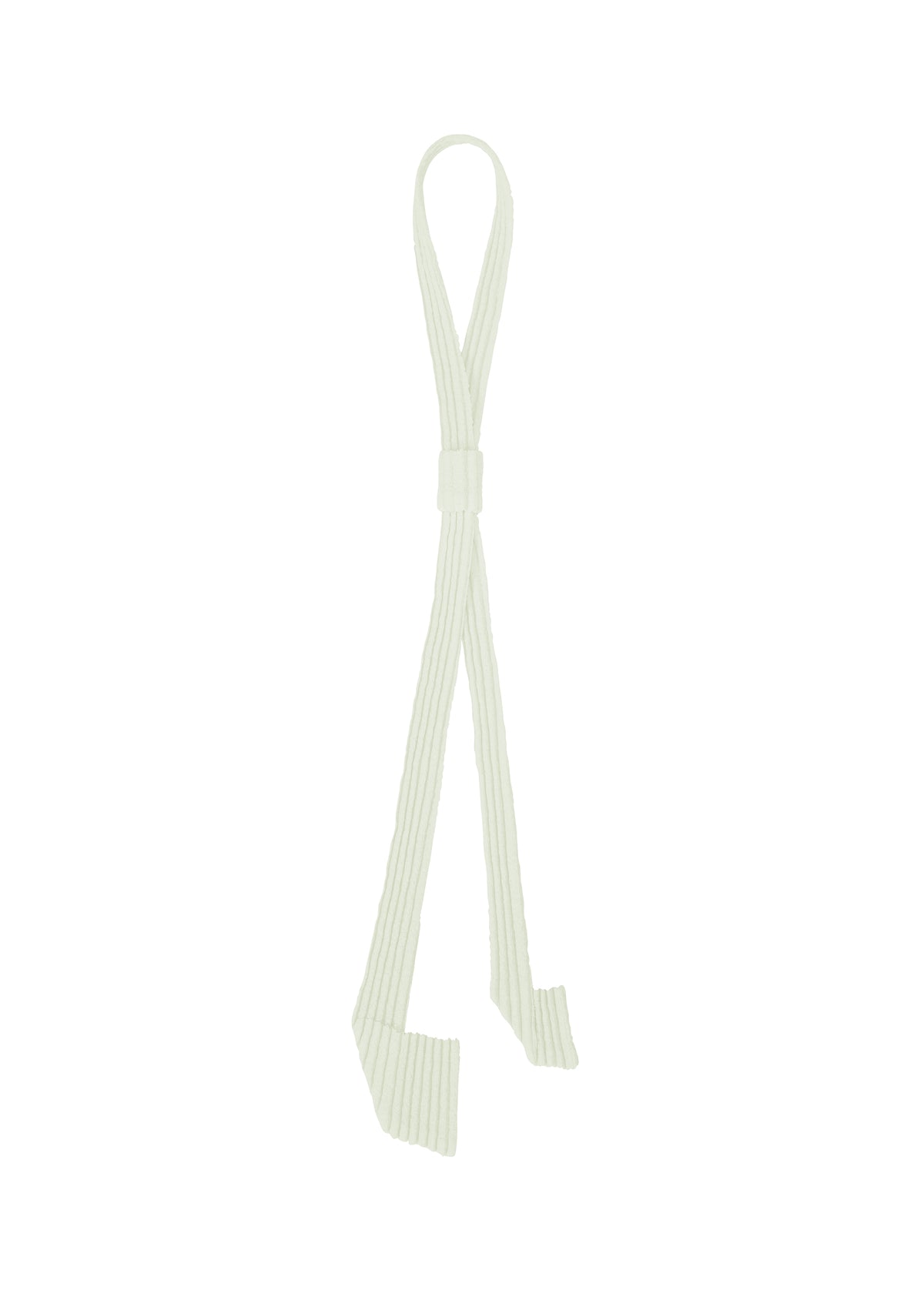 PLEATED SEERSUCKER TIE、アクセサリー&その他_その他、ホワイト