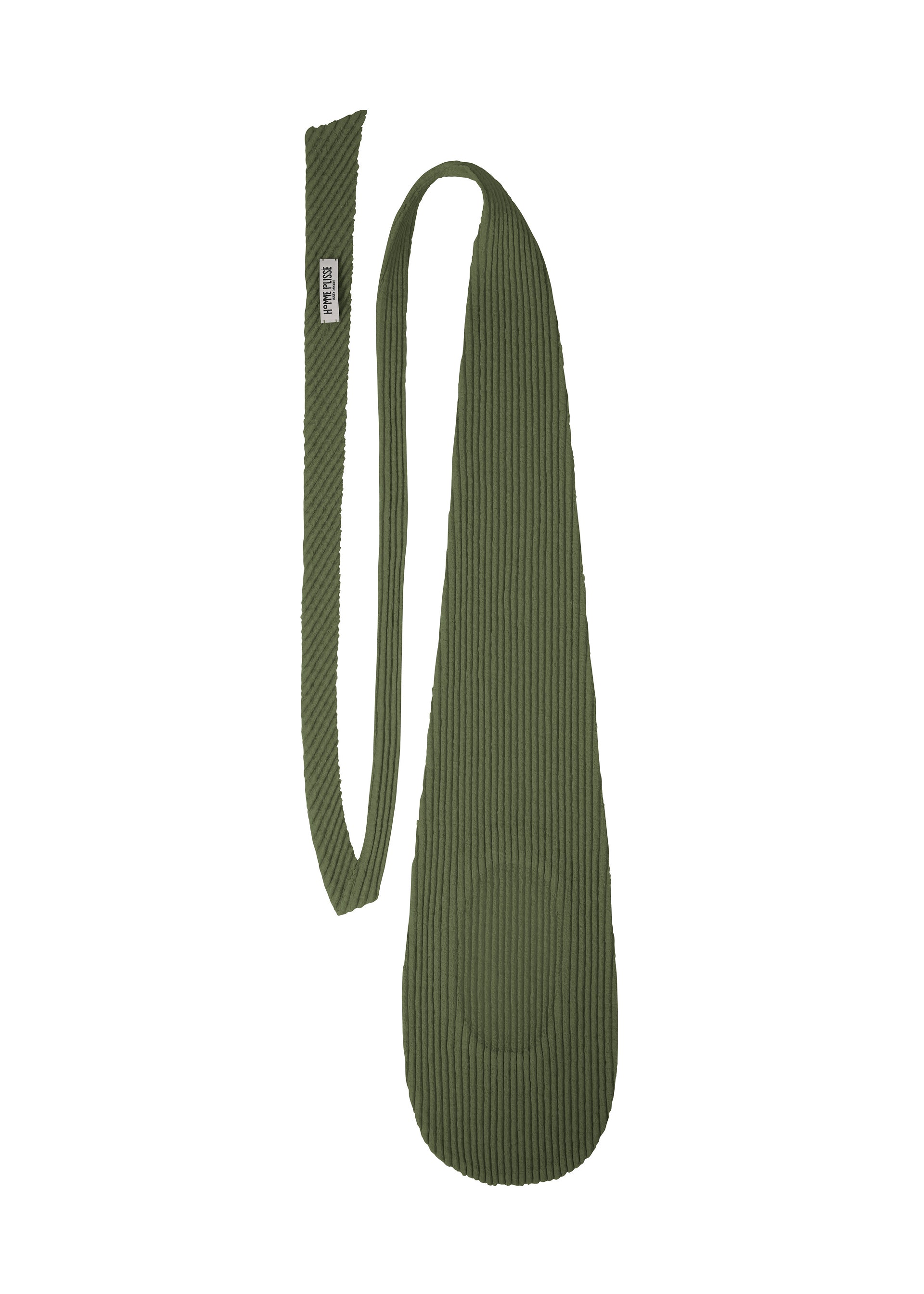 イッセイミヤケメン プリーツ ネクタイ グリーン 中古・古着通販】HOMME PLISSE ISSEY MIYAKE (オム プリッセ イッセイ
