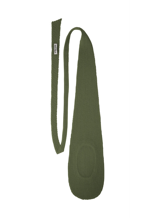 PLEATED SEERSUCKER TIE、アクセサリー&その他_その他、グリーン